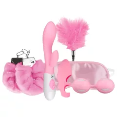   LoveBoxxx I Love Pink - Vibrating Bondage Set (6-Piece) - Pink