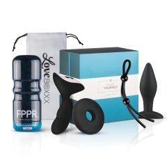 LoveBoxxx Men's Self-Care Set - 5-Piece Pleasure Kit