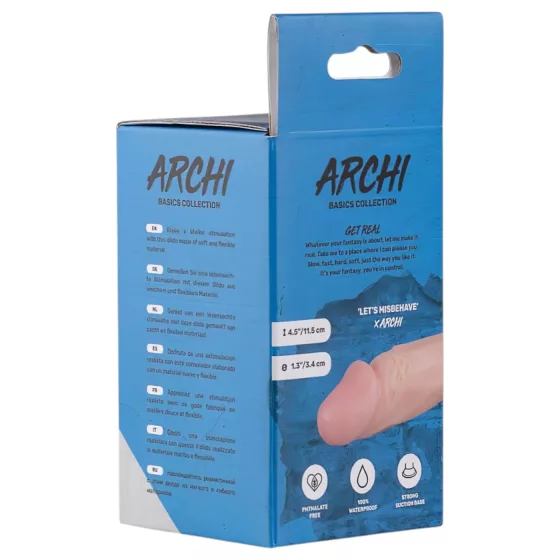 Real Fantasy Archi - Lifelike Dildo - 4.5 (Natural)"