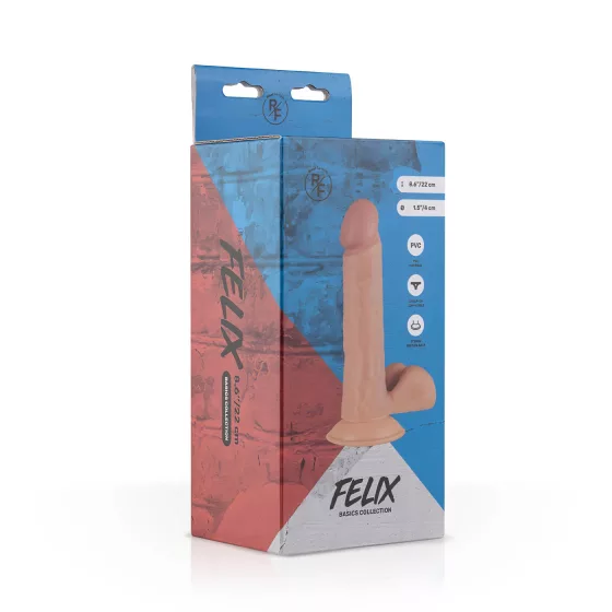 Real Fantasy Felix - Lifelike Testicle Dildo - 22cm (Natural)