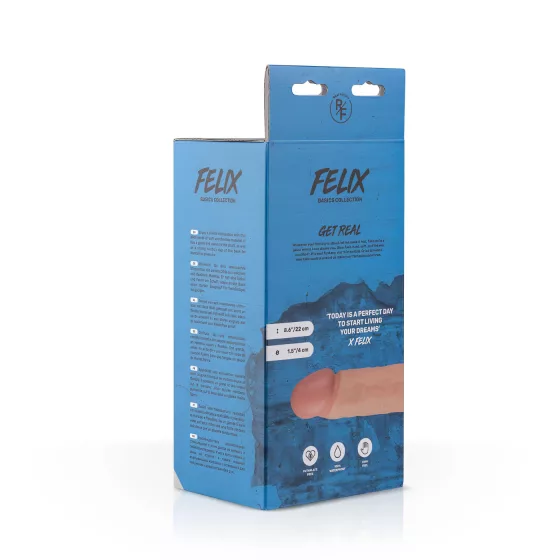 Real Fantasy Felix - Lifelike Testicle Dildo - 22cm (Natural)