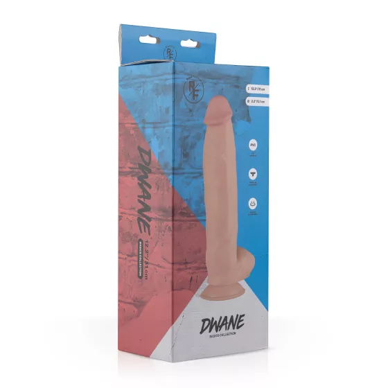 Real Fantasy Dwane - Lifelike 31cm Dildo (Natural)