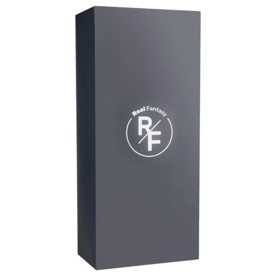 Real Fantasy Lewis - Rechargeable Lifelike Vibrator - 22cm (Natural)