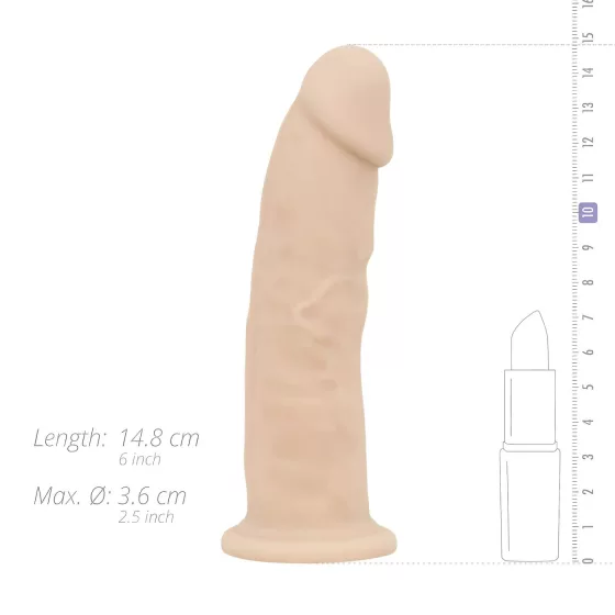 Real Fantasy Harris - Lifelike 15cm Dildo (Natural)