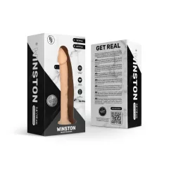   Real Fantasy Winston - Suction Cup Vibrator - 7.5 (Natural)"