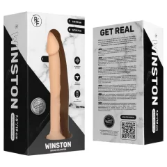   Real Fantasy Winston - Suction Cup Vibrator - 7.5 (Natural)"