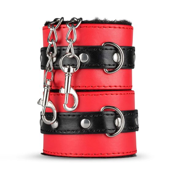 Advanced Secret Pleasure Set - 10-Piece BDSM Kit (Red)