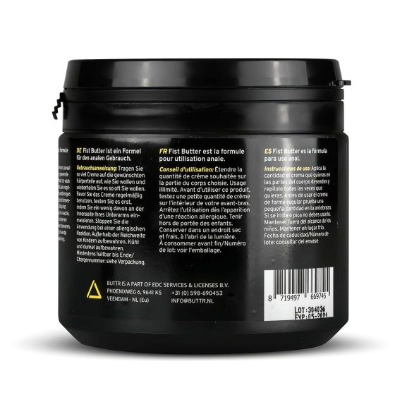 BUTTR Fisting Butter - Premium Lubricant Cream (500ml)
