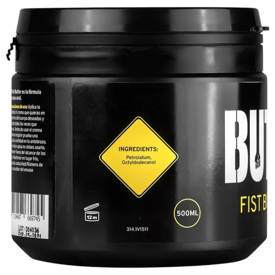 BUTTR Fisting Butter - anal fisting lubricant butter (500 ml)