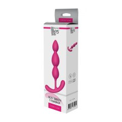 Cheeky Love - pearl anal dildo (pink)