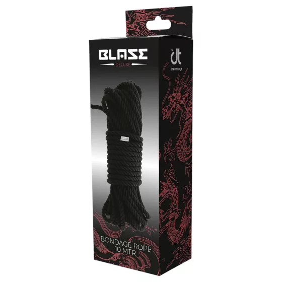 Blaze - Kinbaku Bondage Rope - 10m (Black)