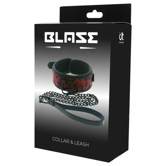 Dreamtoys Blaze - collar and leash set (red)