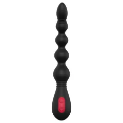 Cheeky Love - Rechargeable Beaded Anal Vibrator (Black)