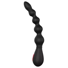 Cheeky Love - Rechargeable Beaded Anal Vibrator (Black)