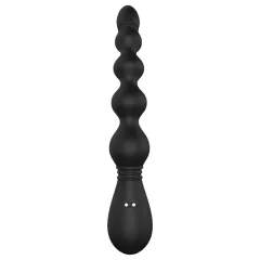 Cheeky Love - Rechargeable Beaded Anal Vibrator (Black)
