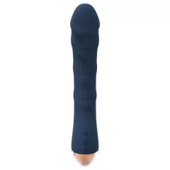   Goddess Atlas - Rechargeable, Waterproof, Warming G-Spot Vibrator (Blue)