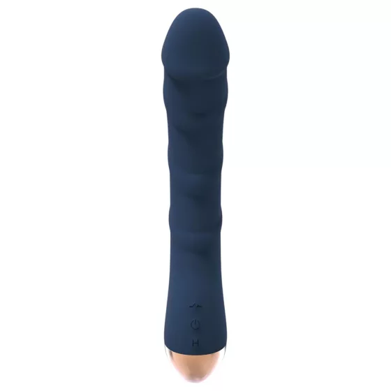 Goddess Atlas - Rechargeable, Waterproof, Warming G-Spot Vibrator (Blue)