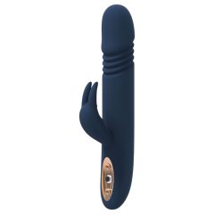   Goddess Zephyros - Waterproof Thrusting Vibrator with Clitoral Arm (Blue)
