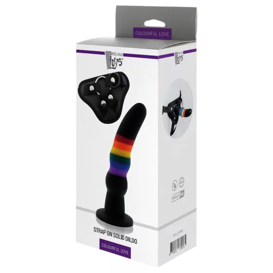 Colorful Love - Vibrant Strap-On Dildo