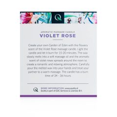 Exotiq - scented massage candle - rose (200g)