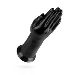   BUTTR Double Trouble - double handed dildo with clamp (black)