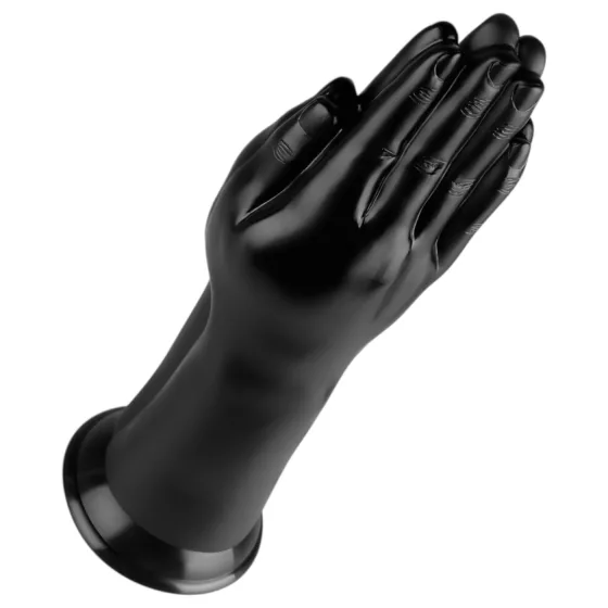BUTTR Double Trouble - Suction Cup Fisting Dildo (Black)
