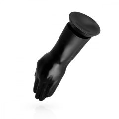   BUTTR Double Trouble - double handed dildo with clamp (black)