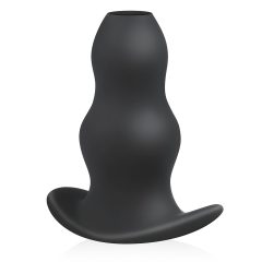 BUTTR Foxhole - Hollow Anal Expander Dildo (Black)