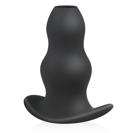 BUTTR Foxhole - Hollow Anal Expander Dildo (Black)