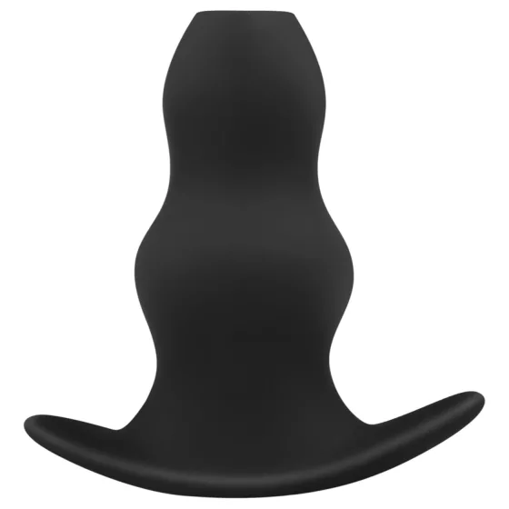 BUTTR Foxhole - Hollow Anal Expander Dildo (Black)