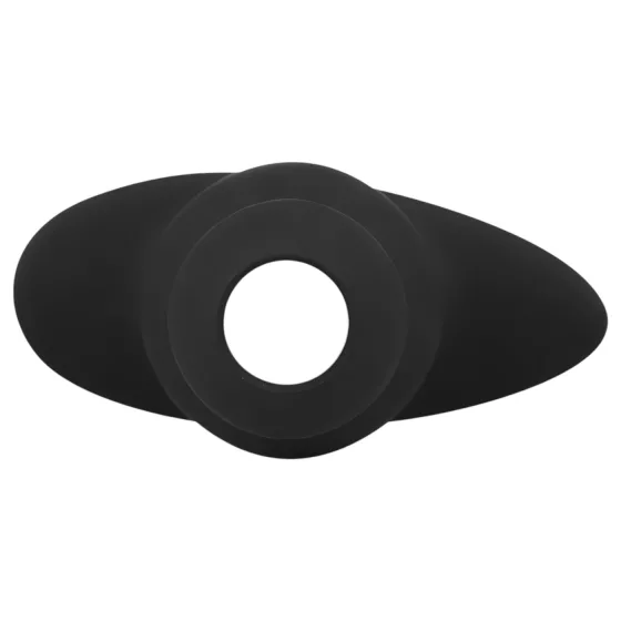 BUTTR Foxhole - Hollow Anal Expander Dildo (Black)