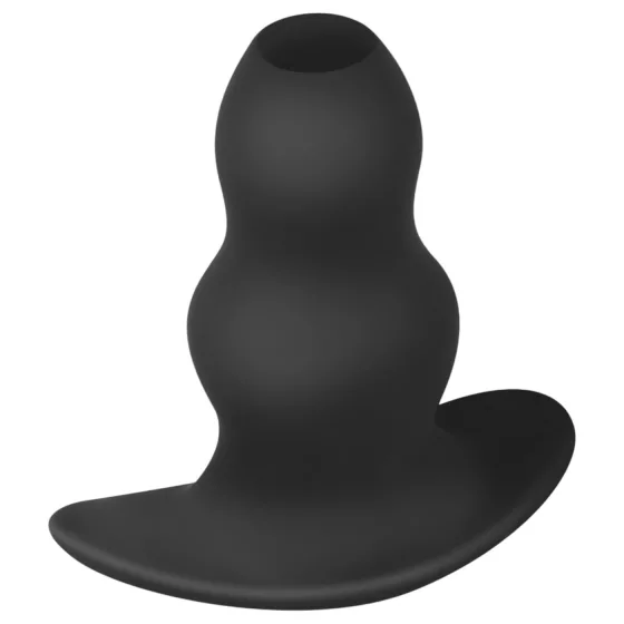 BUTTR Foxhole - Hollow Anal Expander Dildo (Black)