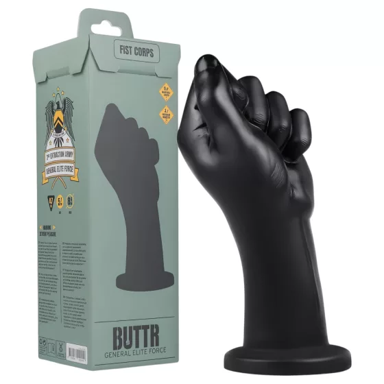 Fist Corps Buttr - Fisting Dildo (Black) 