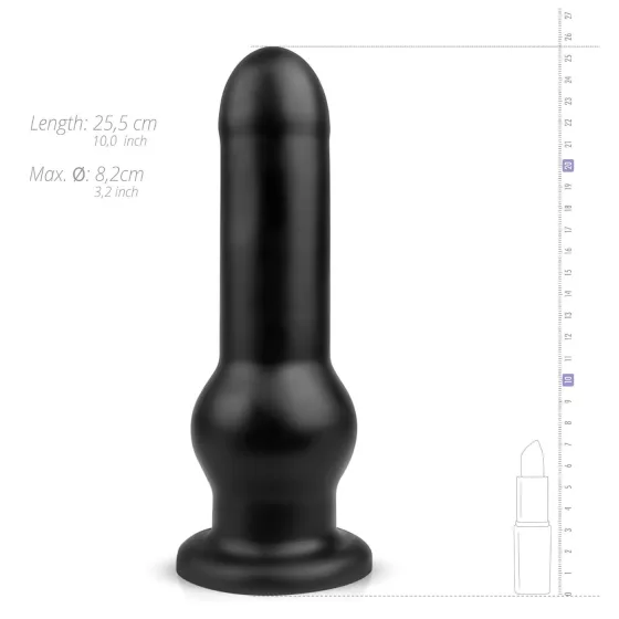 BUTTR Tactical I - Suction Base Dildo (Black) 