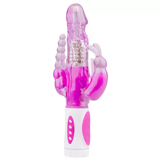 Easytoys Raving Rabbit - 3-pronged vibrator (pink)