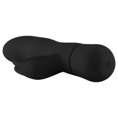   Easytoys Mad Rabbit - Black G-Spot Vibrator with Clitoral Stimulator