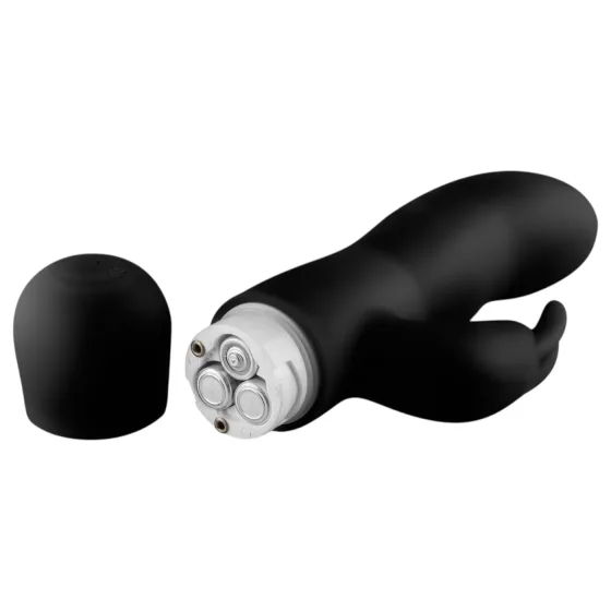 Easytoys Mad Rabbit - Black G-Spot Vibrator with Clitoral Stimulator