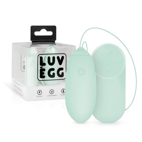 LUV EGG - Rechargeable, Wireless Vibrating Egg (Green)