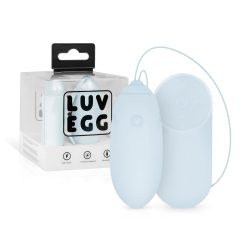 LUV EGG - Rechargeable, Wireless Vibrating Egg (Blue)