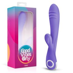   Good Vibes Only Fane Rabbit - Vibrator with Clitoral Arm (Purple)