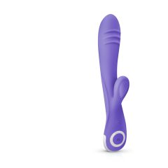   Good Vibes Only Fane Rabbit - Vibrator with Clitoral Arm (Purple)