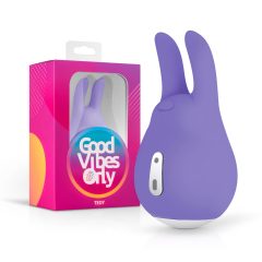   Good Vibes Tedy - Rechargeable Bunny Rabbit Vibrator (Purple)