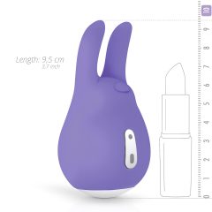   Good Vibes Tedy - Rechargeable Bunny Rabbit Vibrator (Purple)