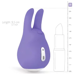   Good Vibes Tedy - Rechargeable Bunny Rabbit Vibrator (Purple)