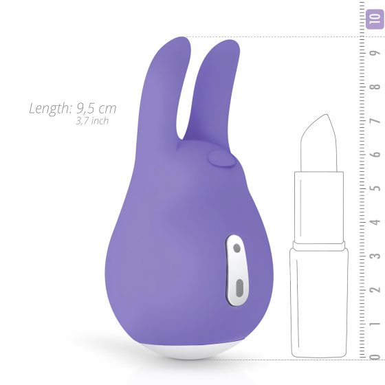 Good Vibes Tedy - Rechargeable Bunny Rabbit Vibrator (Purple)