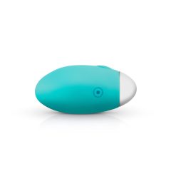   Good Vibes Oron - Rechargeable Heart-Shaped Clitoral Vibrator (Turquoise)