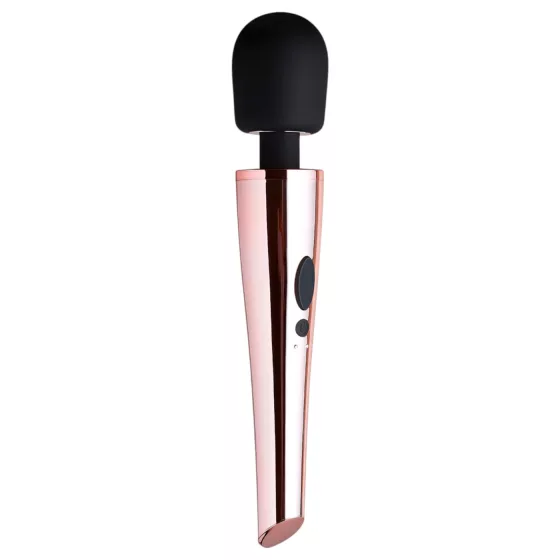 Rosy Gold Wand - Rechargeable Massager Vibrator (Rose Gold)