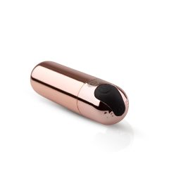 Rosy Gold Bullet - Rechargeable Mini Vibrator (Rose Gold)
