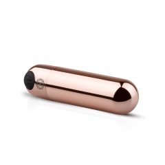 Rosy Gold Bullet - Rechargeable Mini Vibrator (Rose Gold)