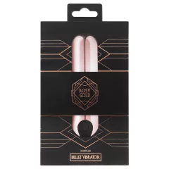 Rosy Gold Bullet - Rechargeable Mini Vibrator (Rose Gold)
